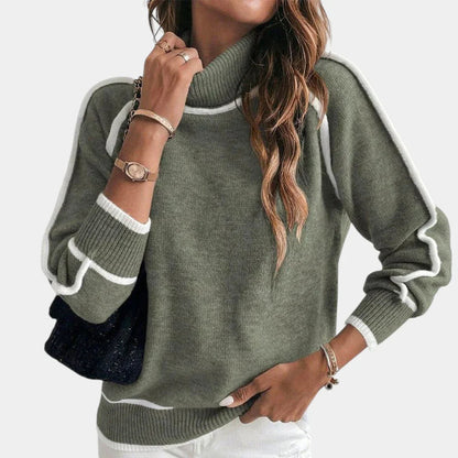 Kaylee | Maglione elegante a collo alto