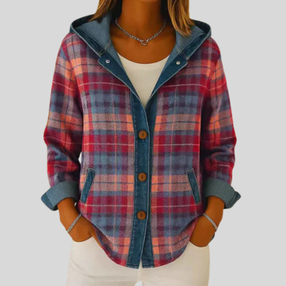 Hildred™ | Shacket a quadri foderata