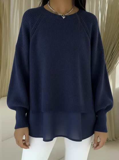 Teuntje | Maglione effetto sovrapposto