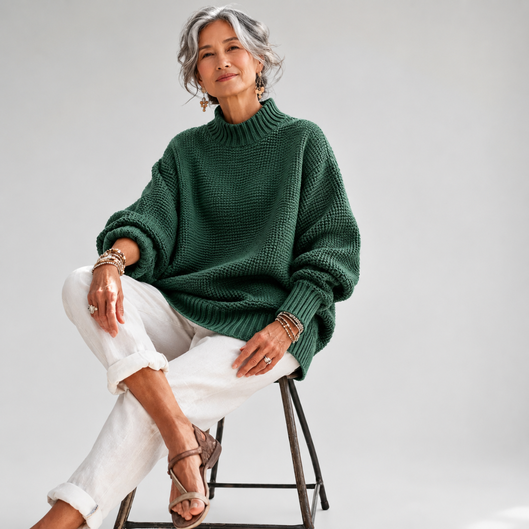Barbara™ | Maglione in maglia