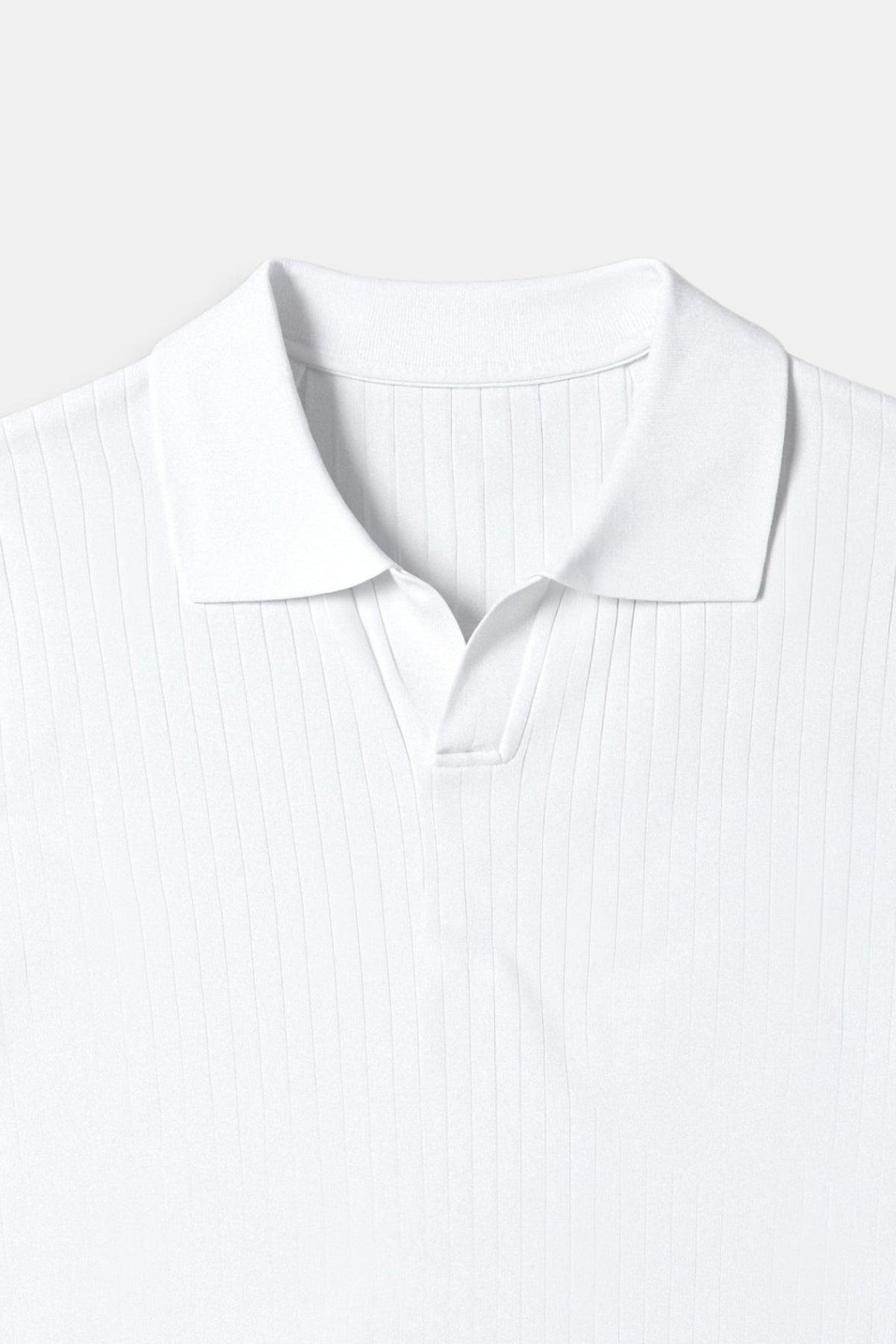 Polo a Maniche Corte in Cotone a Costine da Uomo – Elegante & Senza Tempo