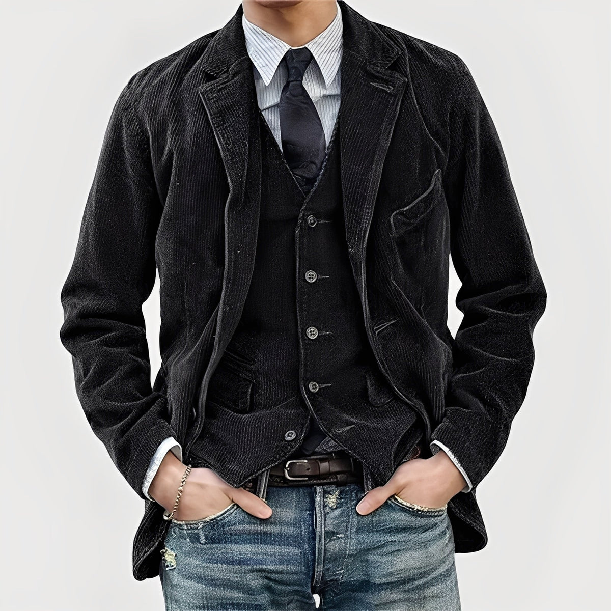 GIACCA E GILET VINTAGE