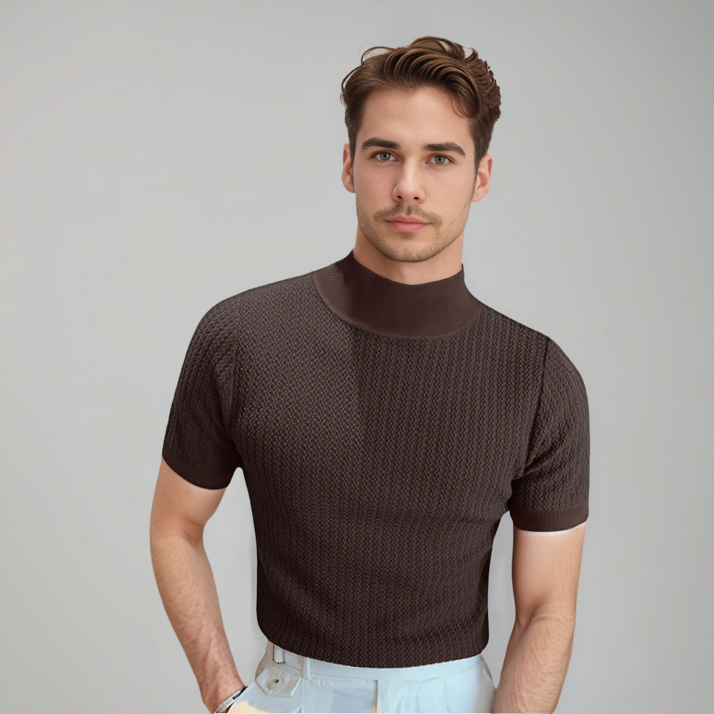 Paolo | Camicia Elegante a Maniche Corte da Uomo
