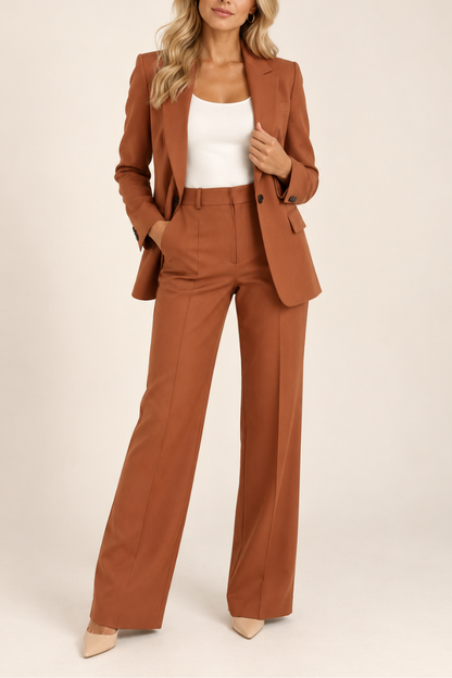 Palma | Completo Blazer con Pantaloni Dritti