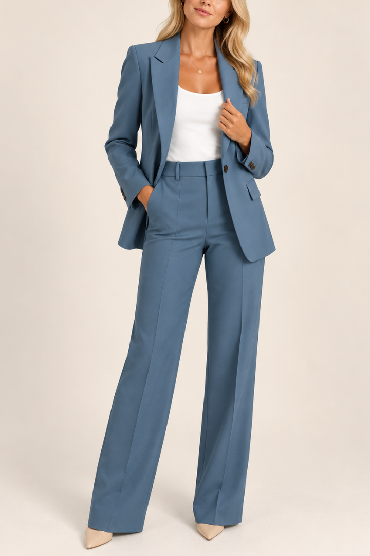 Palma | Completo Blazer con Pantaloni Dritti