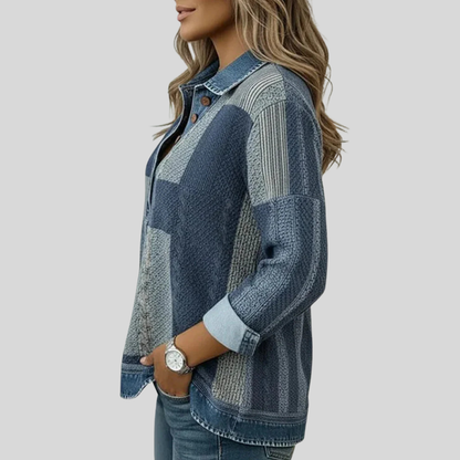 Meridell™ | Maglione con stampa color block