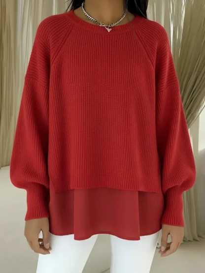 Teuntje | Maglione effetto sovrapposto