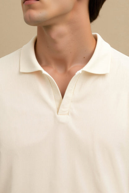 Polo da uomo in beige – Elegante e intramontabile