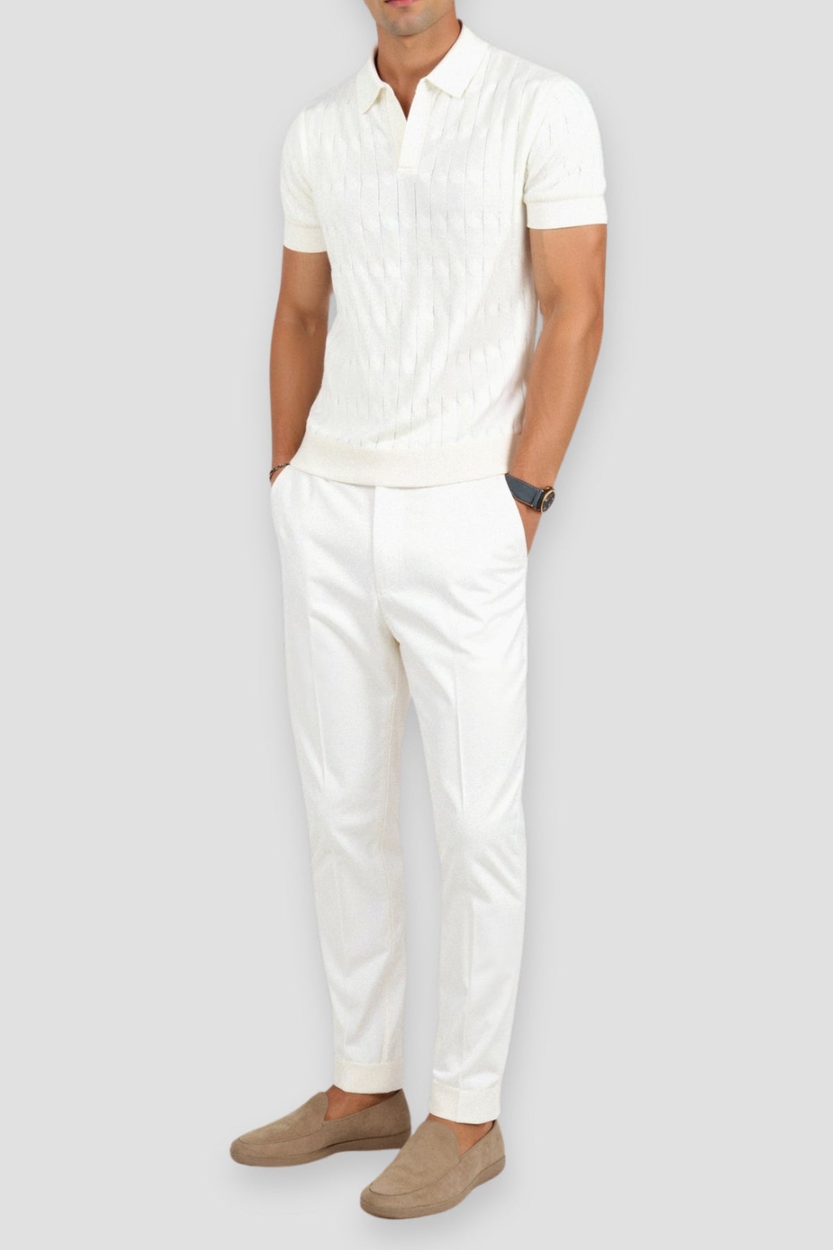 Polo da uomo bianca – Classica ed elegante