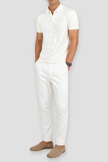 Polo da uomo bianca – Classica ed elegante