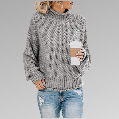 Lucia - Elegante maglione a collo alto