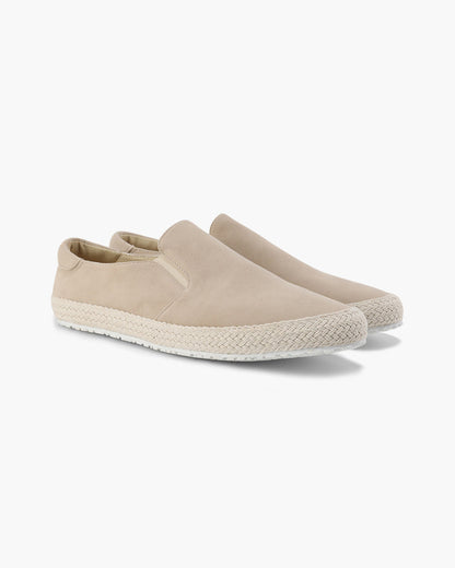 Jacob | Elegante Espadrillas da Uomo in Scamosciato con Suola in Juta