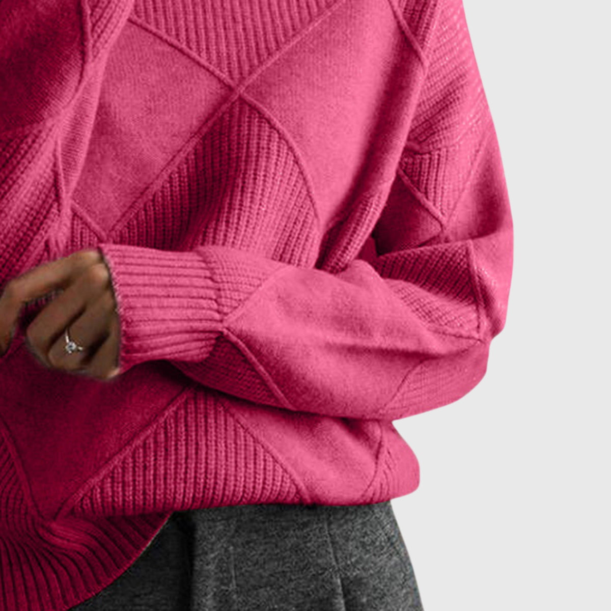 Angela™ | Maglione a Collo Alto