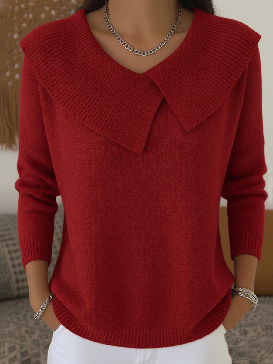 Josien | Maglione caldo con colletto morbido