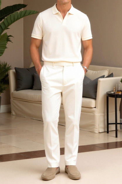 Polo da uomo in beige – Elegante e intramontabile