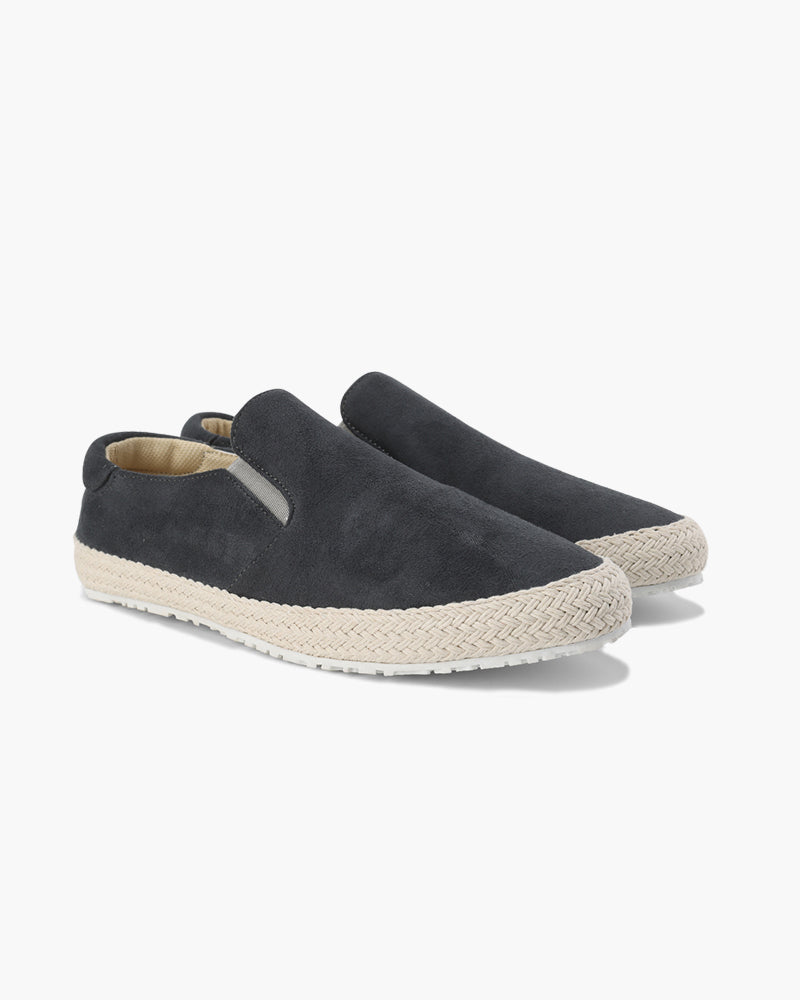 Jacob | Elegante Espadrillas da Uomo in Scamosciato con Suola in Juta