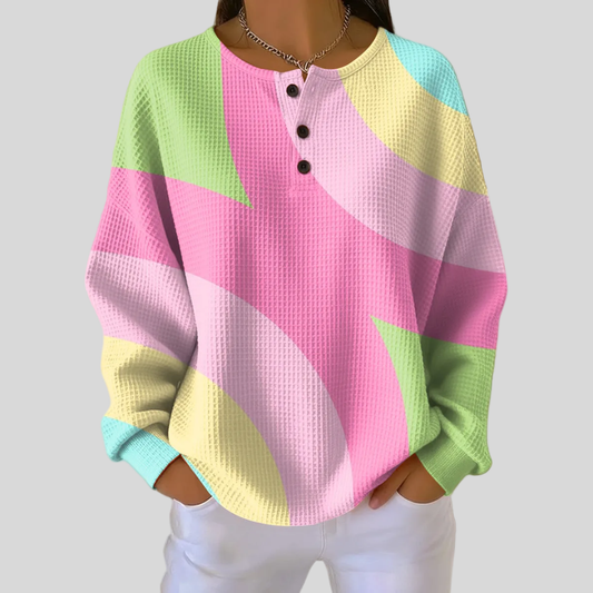 Lorelei™ | Felpa con motivo astratto