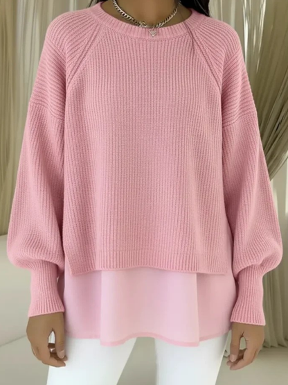 Teuntje | Maglione effetto sovrapposto