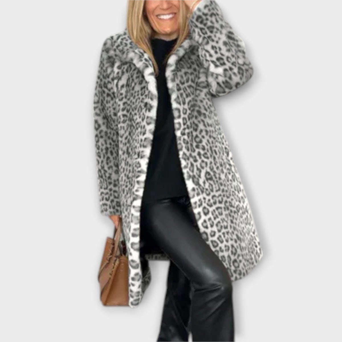 Amara™ | Cappotto leopardato