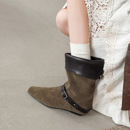 Stivali Queli in Vero Suede