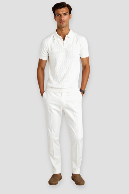Polo da uomo bianca – Classica ed elegante