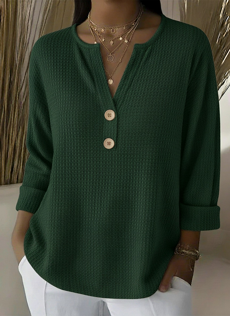 Aaltje | Top Henley con bottoni