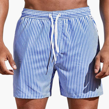 Pantaloncini da bagno a righe Lucas (1+1 GRATIS!)