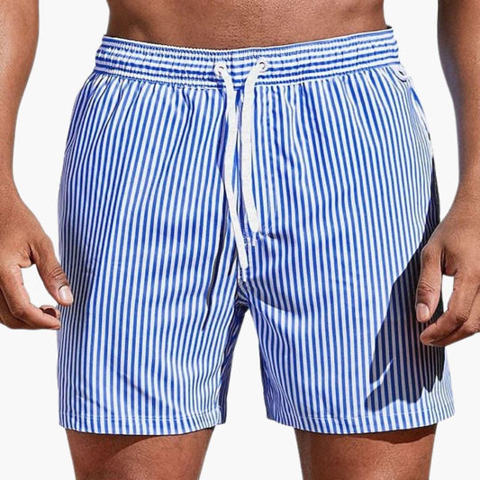 Pantaloncini da bagno a righe Lucas (1+1 GRATIS!)