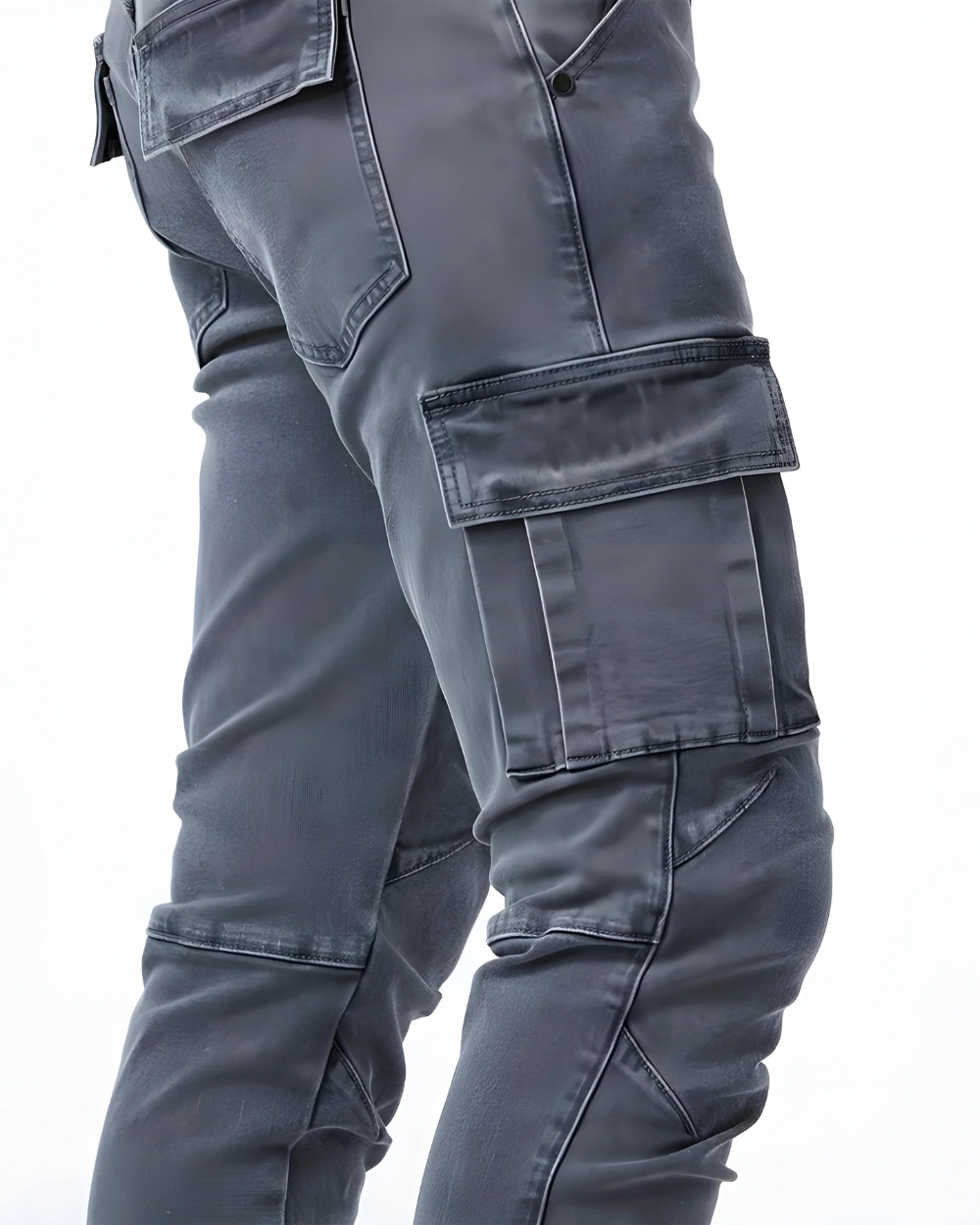 PANTALONI CARGO STRETCH
