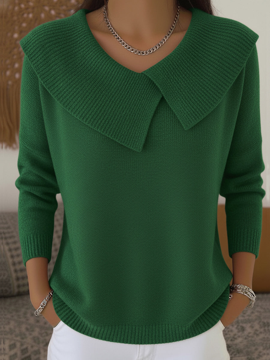 Josien | Maglione caldo con colletto morbido