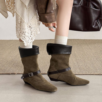 Stivali Queli in Vero Suede