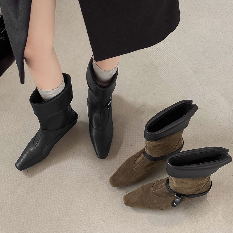 Stivali Queli in Vero Suede