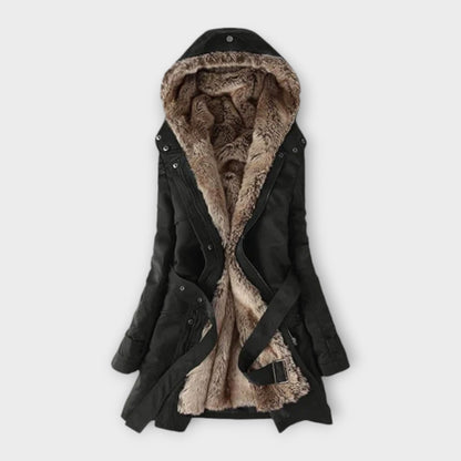 Mikash™ | Cappotto in peluche con fodera in pelliccia