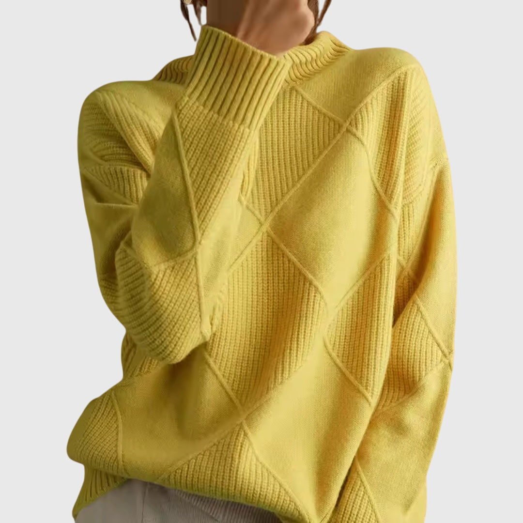 Angela™ | Maglione a Collo Alto