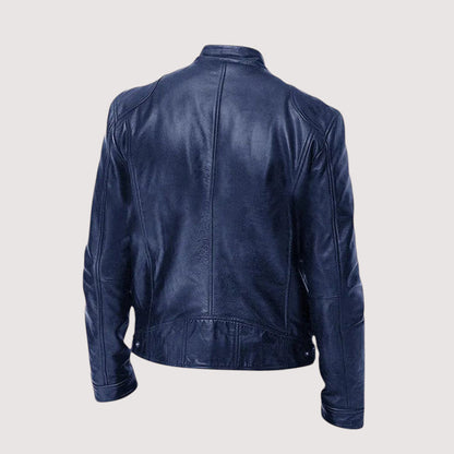 GIACCA IN PELLE DA UOMO ELEGANTE DI ALTA GAMMA