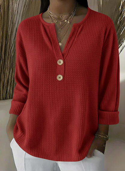 Aaltje | Top Henley con bottoni
