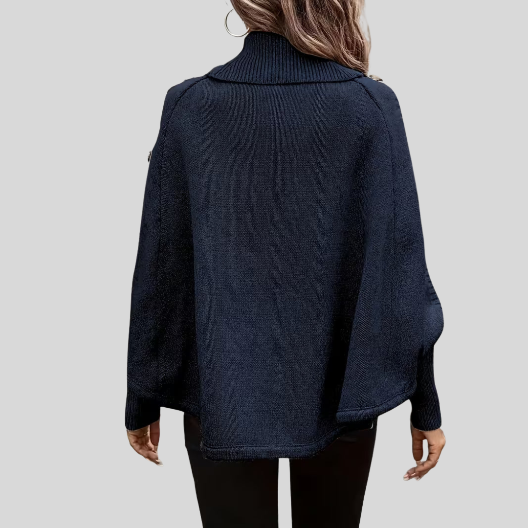 Norelle™ | Maglione a collo alto in maglia a trecce