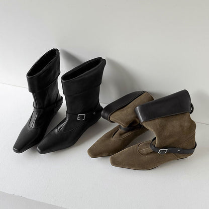 Stivali Queli in Vero Suede