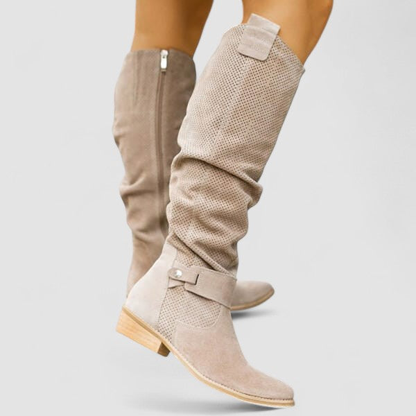 Ankle boots comodi in stile western