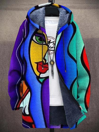 Cormac | Cardigan con Cappuccio Artistico