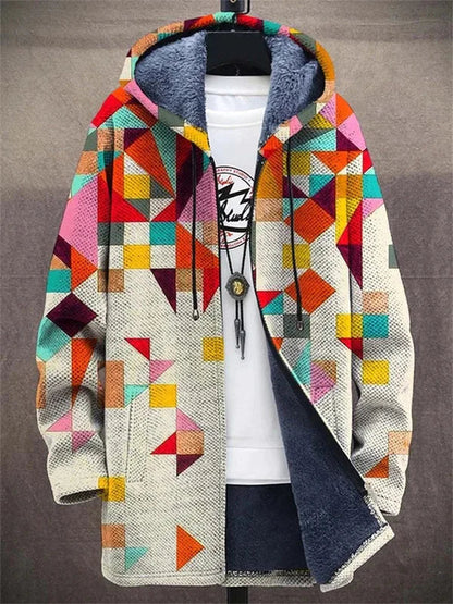 Vivienne | Cardigan Artistico con Cappuccio