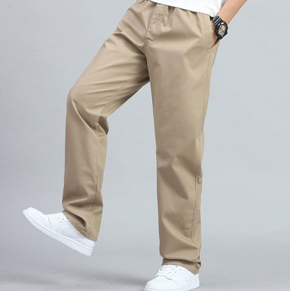 PANTALONI UOMO AMPI IN COTONE