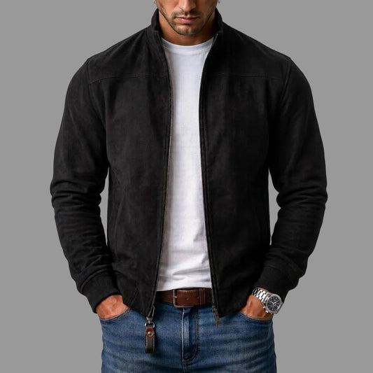 Varel | Giubbotto bomber in camoscio