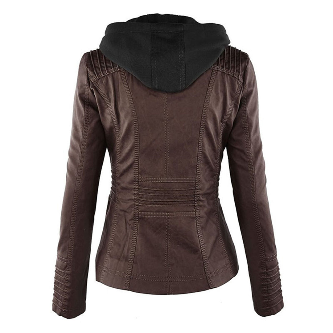Flavia | Giacca in pelle robusta ed elegante