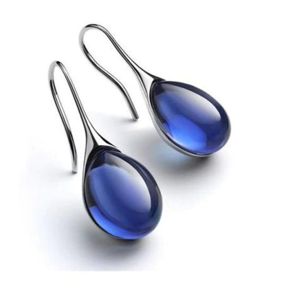 ORECCHINI IN CRISTALLO ORO E ARGENTO