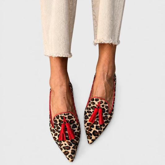 Nela™ | Mocassini leopardati