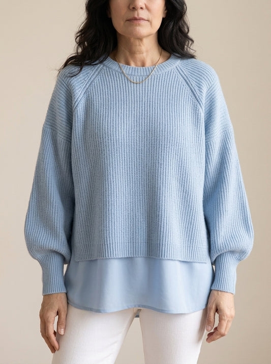 Teuntje | Maglione effetto sovrapposto