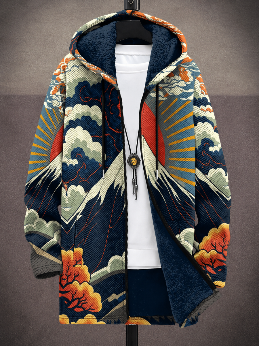 Ezra | Cardigan Raffinato con Cappuccio