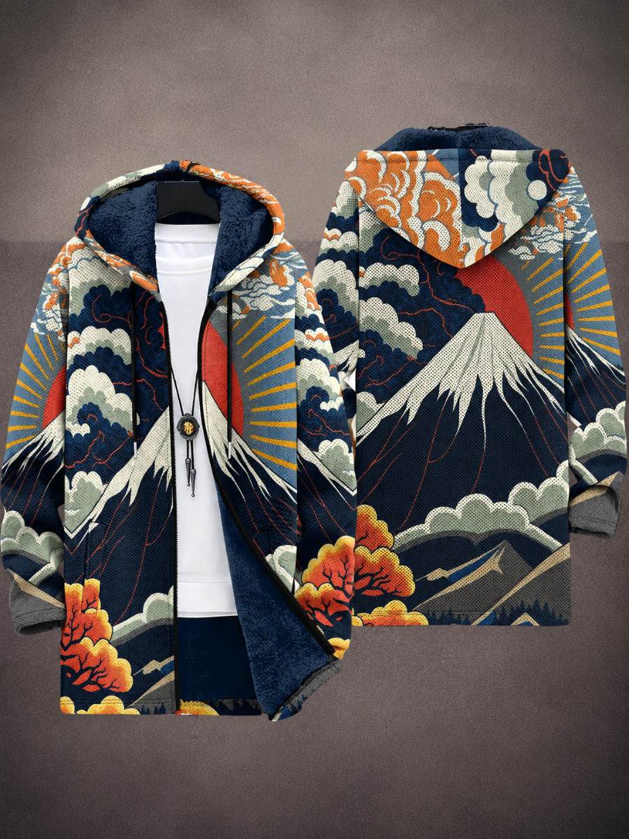 Ezra | Cardigan Raffinato con Cappuccio