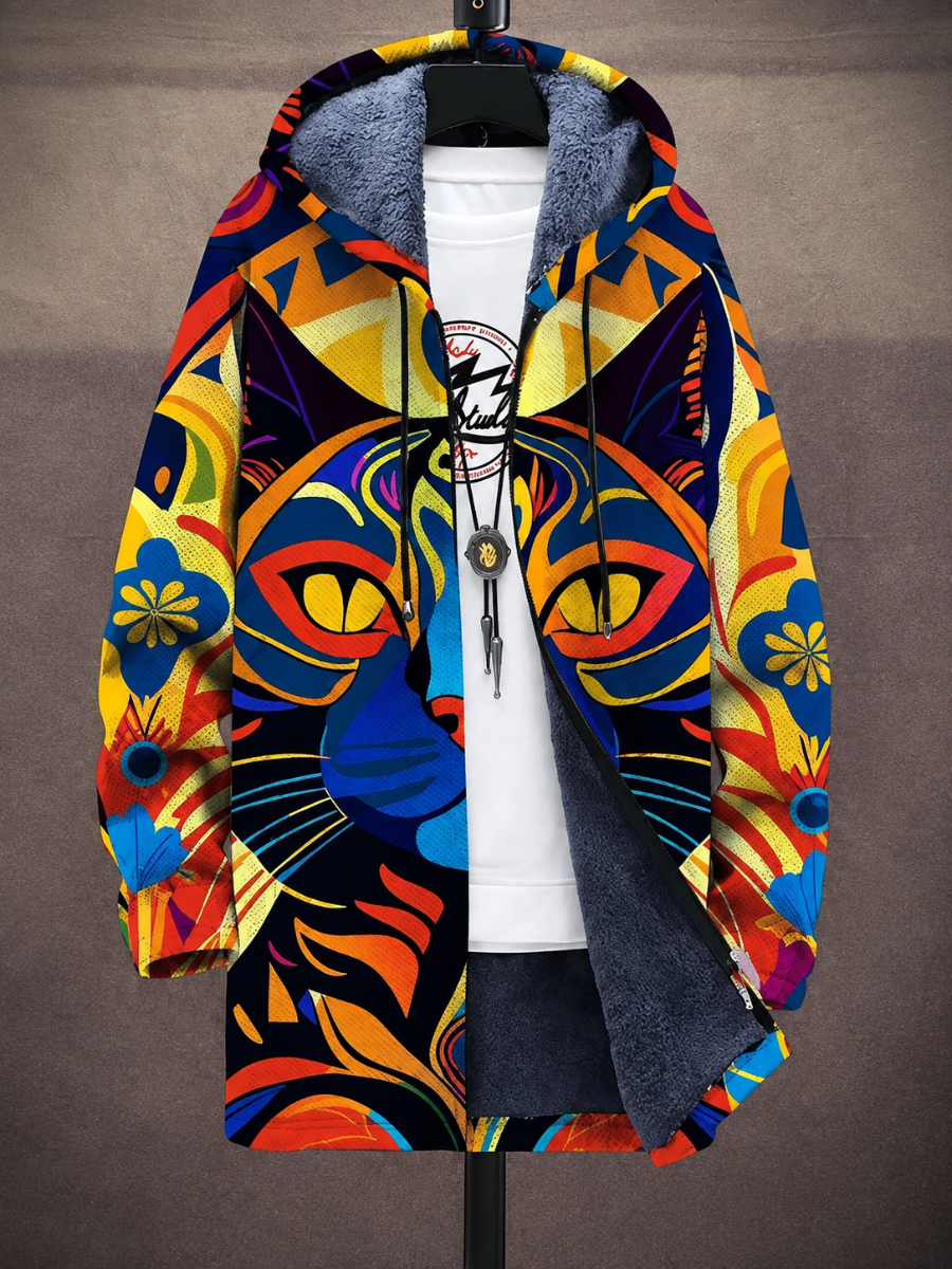 Griffin | Cardigan con Cappuccio Artful